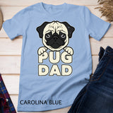 Pug Dad Dog Animal Fathers Day Gift Pug Lover T-shirt