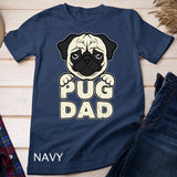 Pug Dad Dog Animal Fathers Day Gift Pug Lover T-shirt