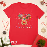 RUDOLPH Red Nose Reindeer Tee Snow-Snowflakes T-Shirt