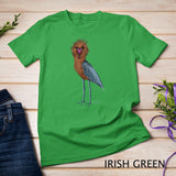 Reddish Egret Heron Art Birder Shirt Wildlife Bird Watching T-Shirt