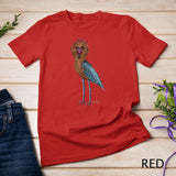 Reddish Egret Heron Art Birder Shirt Wildlife Bird Watching T-Shirt