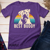 Retro American Bulldog Shirt Men Women Kids T-shirt
