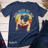 Retro Pug Shirt Men Women Kids Gift Pug Lover T-shirt