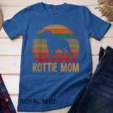 Retro Rottweiler Mom Gift Rott Dog Mother Pet Rottie Mama T-Shirt