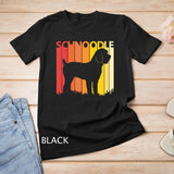 Retro Schnoodle Dog T-shirt Merry Christmas Gift