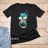 Rowdy Scottish Terrier Neon T-Shirt