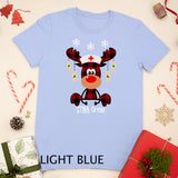 STNA Crew Reindeer Nurse Fannel Christmas T-Shirt