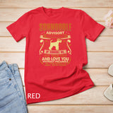 Schnoodle Advisory Warning Dog Pets Lovers Gift Premium T-Shirt