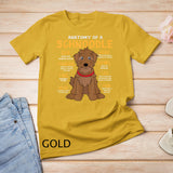 Schnoodle Anatomy Funny Dog Mom Dad Gift T-Shirt