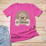Schnoodle Dog Cute Poodle Pet Owner Gift T-Shirt