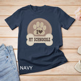 Schnoodle Dog Cute Poodle Pet Owner Gift T-Shirt