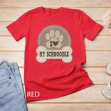 Schnoodle Dog Cute Poodle Pet Owner Gift T-Shirt