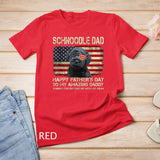 Schnoodle Dog Dad Happy Father's Day To My Amazing Dog Dad T-Shirt