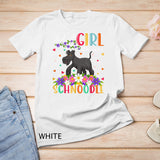 Schnoodle Dog Lover Just A Girl Who Loves Schnoodle T-Shirt