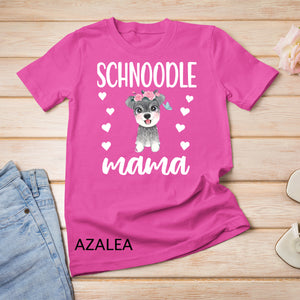 Schnoodle Mama Schnoodle Owner Dog Lover Schnoodle Mom Long Sleeve T-Shirt
