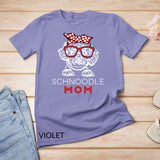 Schnoodle Mom Funny Pet Dog Lover Bandana Mothers Day Women Pullover Hoodie T-shirt