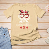 Schnoodle Mom Funny Pet Dog Lover Bandana Mothers Day Women Pullover Hoodie T-shirt