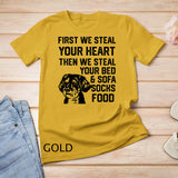 Schnoodle Steal Your Heart Steal Your Bed and Sofa food Premium T-Shirt