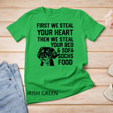 Schnoodle Steal Your Heart Steal Your Bed and Sofa food Premium T-Shirt