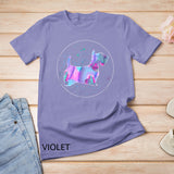 Scottish Terrier Art Watercolor Dog Aquarelle T-Shirt