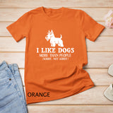 Scottish Terrier Dog Puppies Owner Lover T-Shirt