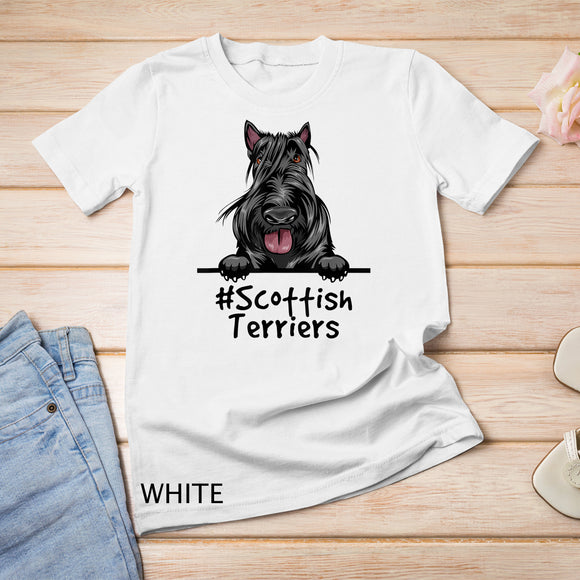 Scottish Terrier Gifts Decor Print Dog T-Shirt