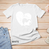 Scottish Terrier Heart Dog T-Shirt