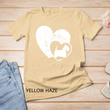 Scottish Terrier Heart Dog T-Shirt