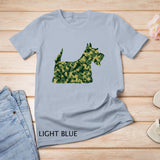 Scottish Terrier Scottie Dog Lover Camouflage Gift T-Shirt