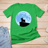 Scottish Terrier Scottie Dog Moon Silhouette T-Shirt