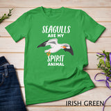 Seagulls Are My Spirit Animal Funny Seagull Lover T-Shirt