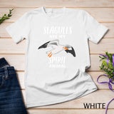 Seagulls Are My Spirit Animal Funny Seagull Lover T-Shirt