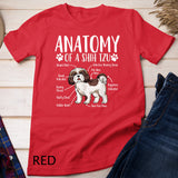 Shih Tzu Dog Anatomy Shih Tzu Lover T-Shirt