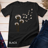 Shih Tzu Dog Dandelion Flower Funny Animal Lovers Men Women T-Shirt