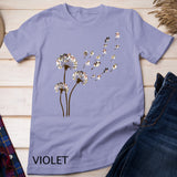 Shih Tzu Dog Dandelion Flower Funny Animal Lovers Men Women T-Shirt