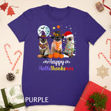 Siamese Cat Halloween Merry Christmas Happy Hallothanksmas T-Shirt