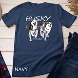 Siberian Husky Power Awesome Cute Husky T-Shirt