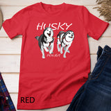 Siberian Husky Power Awesome Cute Husky T-Shirt