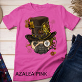Steampunk Pug Dog Shirt Steampunk Lovers Gift Pug T-Shirt