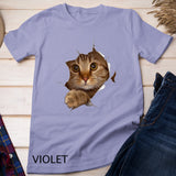 Sweet Kitten Torn Cloth - Funny Cat Lover Cat Owner Cat Lady T-Shirt