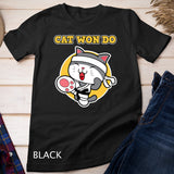 Taekwondo Cat Shirt for Sports Fans - Cute Cat Won Do T-Shirt