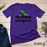 The Iguana Whisperer Lizard Lover T-Shirt