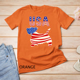 USA American Flag Patriotic Scottie Scottish Terrier Dog T-shirt