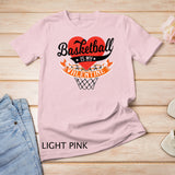 Valentine's Day Basketball Is My Valentine Retro Basketball T-Shirt