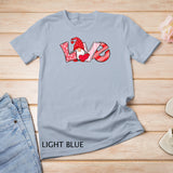 Valentine's Day Gnome Love Funny Gifts T-shirt
