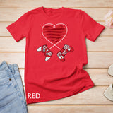 Valentines Day Gamer Shirt Controller Kids Boys Valentine T-Shirt