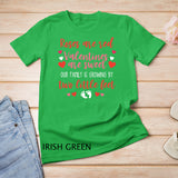 Valentines Day Pregnancy Announcement Shirt Baby Reveal T-Shirt