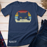 Vintage Black Cat Lover, Retro Style Cats Gift T-Shirt