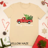 Vintage Wagon Christmas T-Shirt - Tree on Car Xmas Vacation T-shirt