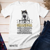 Womens Best Cat Grandma Ever - Funny Cat T-Shirt